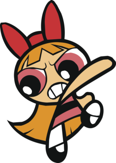 Powerpuff Girls 15 Ink Vinyl Cutting Svg File, Free Vectors File